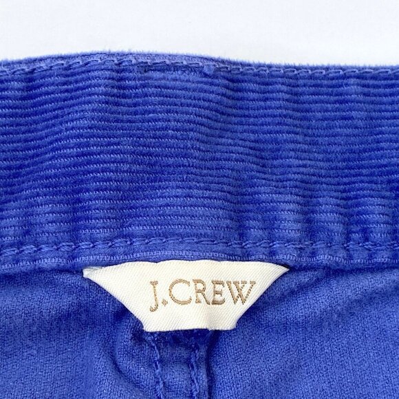 J.Crew Womens Toothpick Corduroy Skinny Ankle Pants Size 29 Blue Stretch Fall - Picture 8 of 12